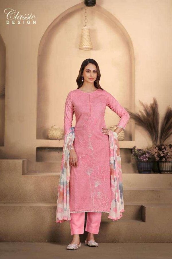 The Liyana Digital Print & Aari Work Ensemble